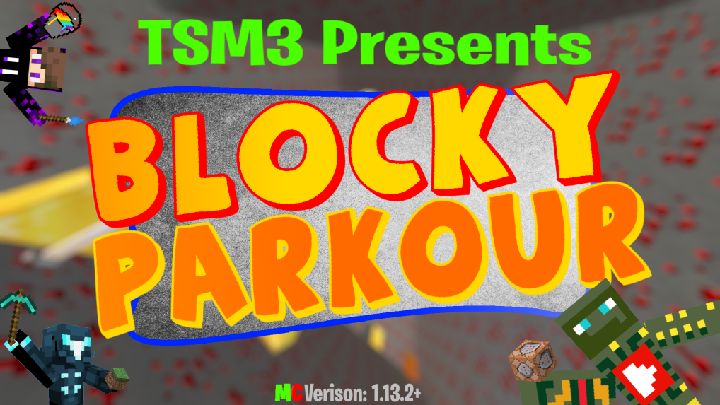Скачать Blocky Parkour для Minecraft 1.13.2